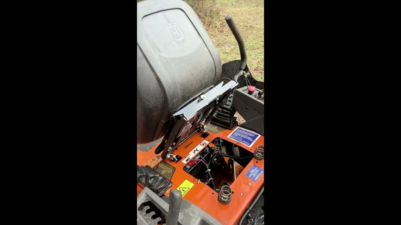 Husqvarna Z254 Stamped Deck Trac Seat Mounting Pt 3.1.1