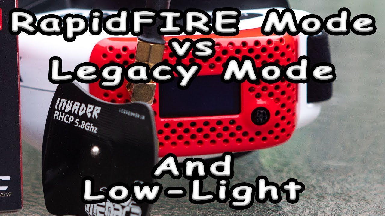IRC RapidFire RapidFIRE Mode vs Legacy Mode + Low-Light Performance
