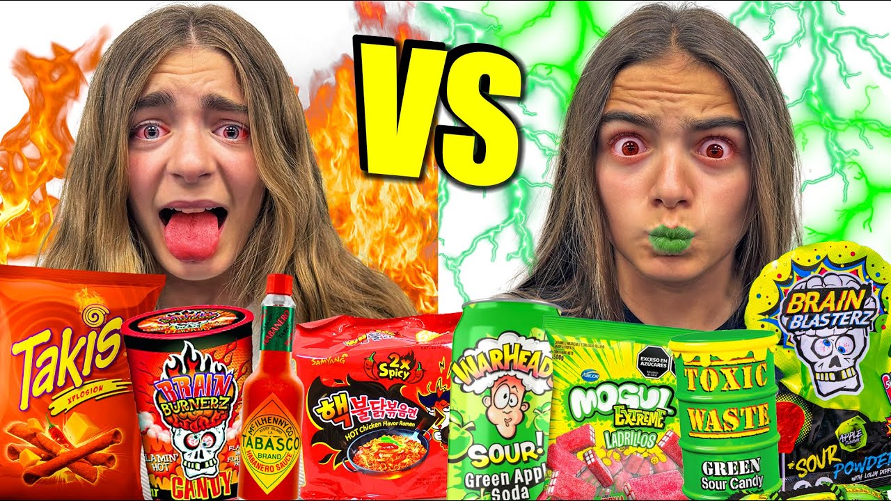 PROBAMOS LA COMIDA M&Aacute;S &Aacute;CIDA VS PICANTE DEL MUNDO Itarte Vlogs