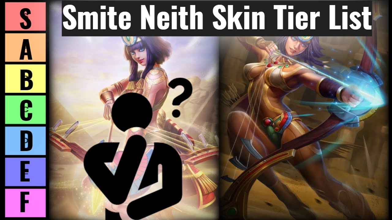 Smite Neith Skins Tier List