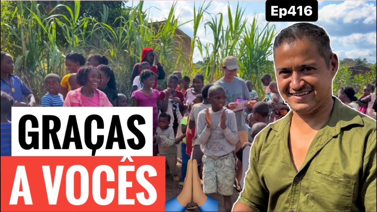 DIA INESQUECÍVEL em MOÇAMBIQUE 🇲🇿 ÁFRICA. Vocês fazem parte disso.