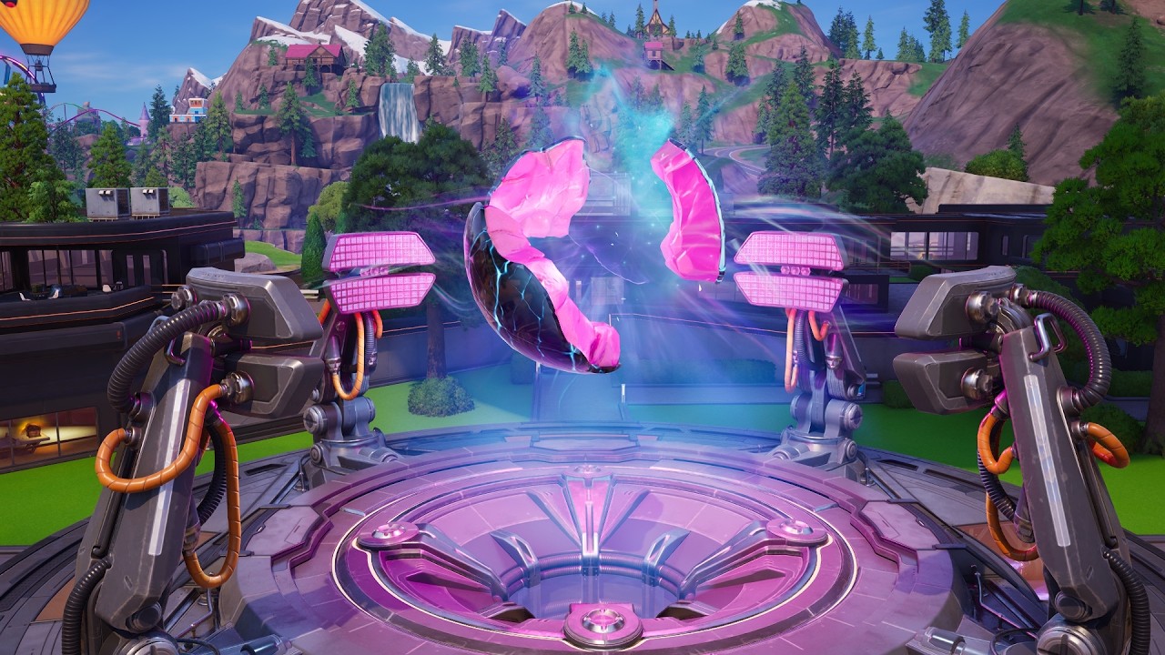 EVENTO DE LA NAVE EN FORTNITE 🛸 Y HORA DEL PODER 💥