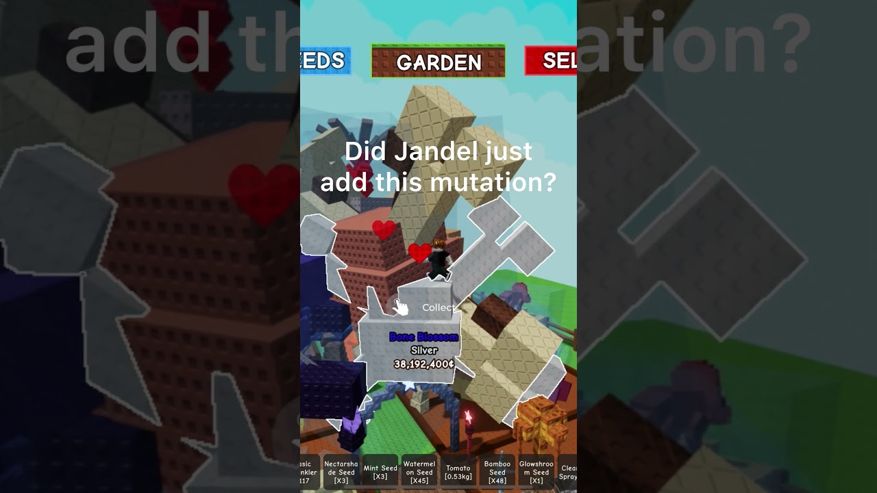 New Silver Mutation in Grow a Garden??