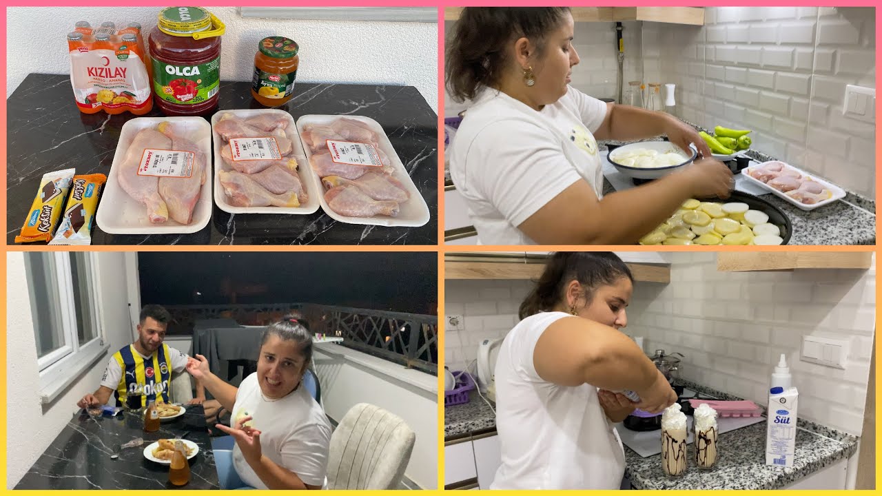 MARKET ALIŞVERİŞİM✅SİNİRLENDİM🤯FIRINDA TAVA YEMEĞİ YAPTIM🎉#viralvideo #vlog #marketing #alışveriş 