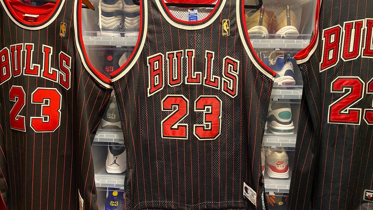 Vintage Michael Jordan Authentic Champion Jersey (Comparison to Nike 84/03 and Mitchell & Ness)