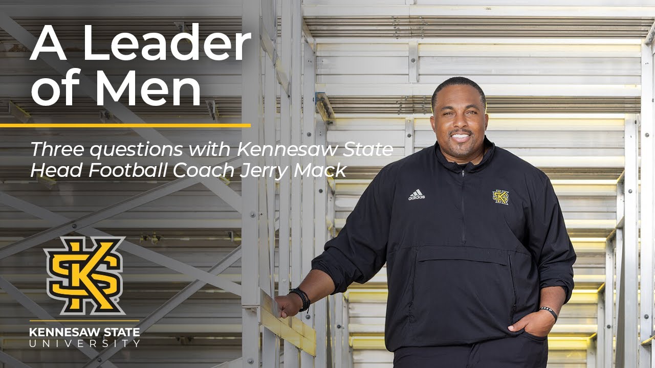 Three Questions with KSU Football Coach Jerry Mack