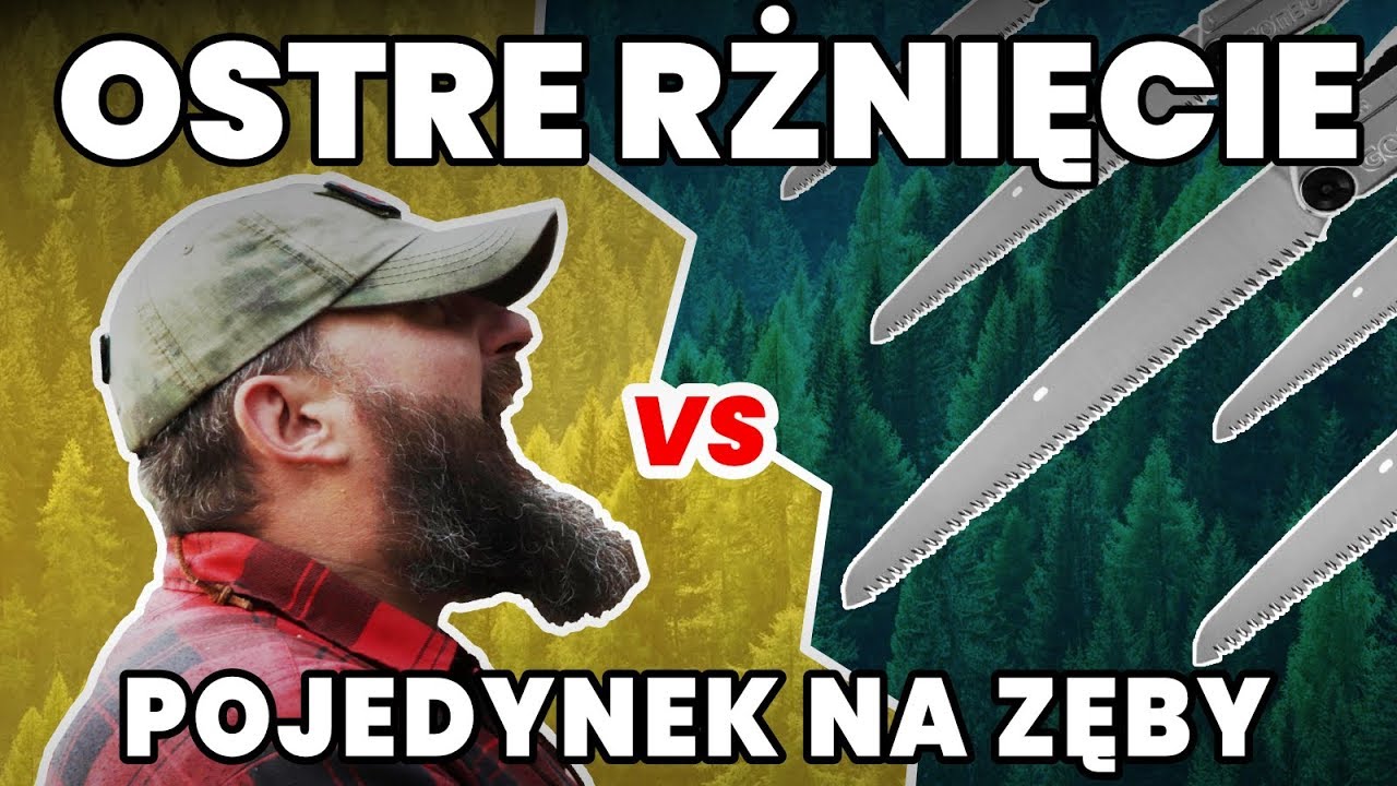 Porównanie pił składanych: piły z marketów, z Aliexpress, Bahco Laplander, Silky Gomboy i Bigboy