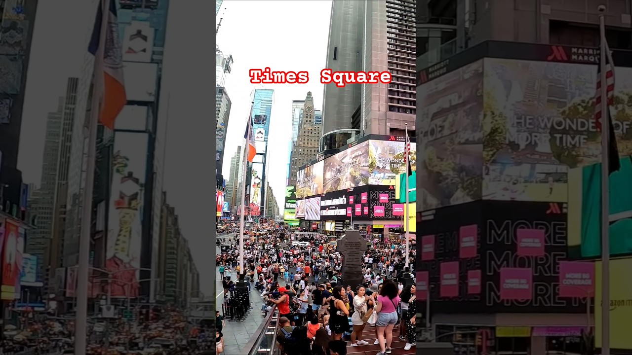 The Most Beautiful Video of Times Square NYC 💯 #newyorkcity #timessquare