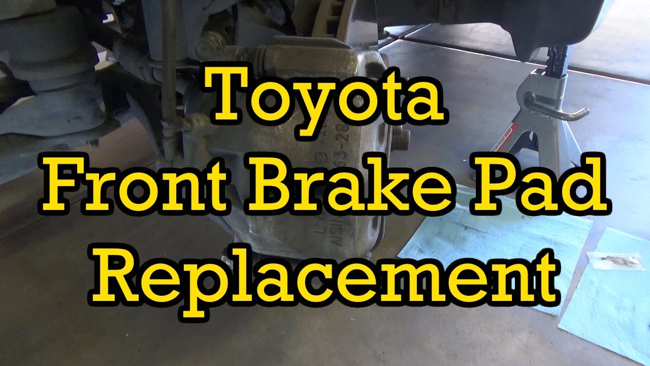 Toyota Sienna Front Brake Pad Replacement 2006 (2004-2010 Similar)