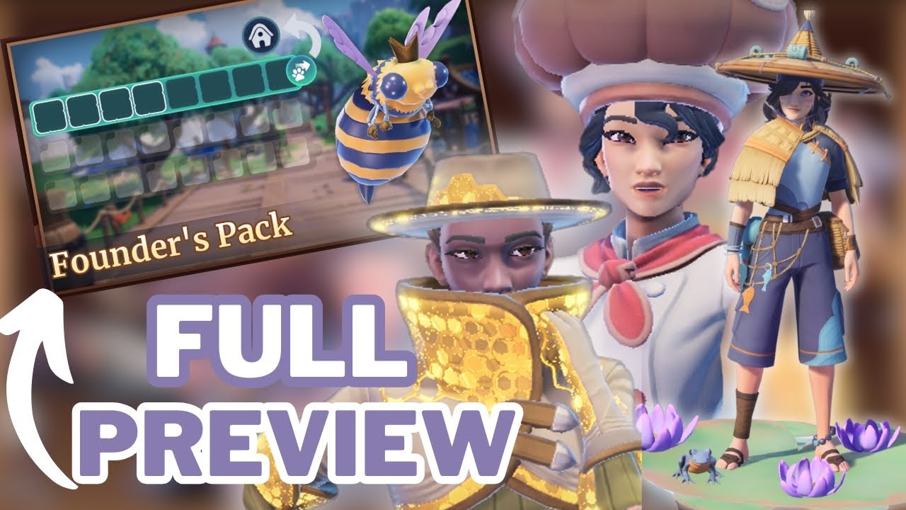 Full Preview of what comes in the Founders Pack! Is it worth it? | Palia