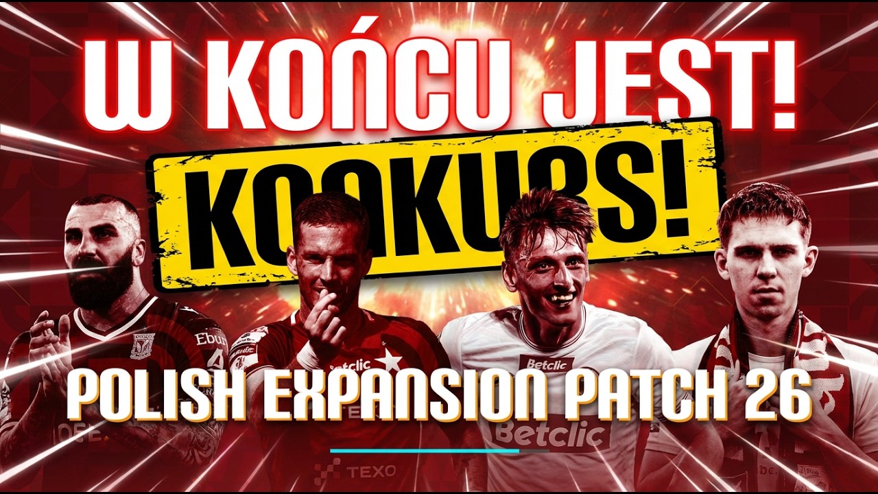 POLSKIE LIGI w EA FC 26! 🔥 POLISH EXPANSION PATCH [JESIEŃ '26] - INSTALACJA + KONKURS!