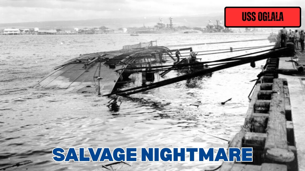 Raising USS Oglala: The 'Cursed' Ship That Sank 3 Times in WWII