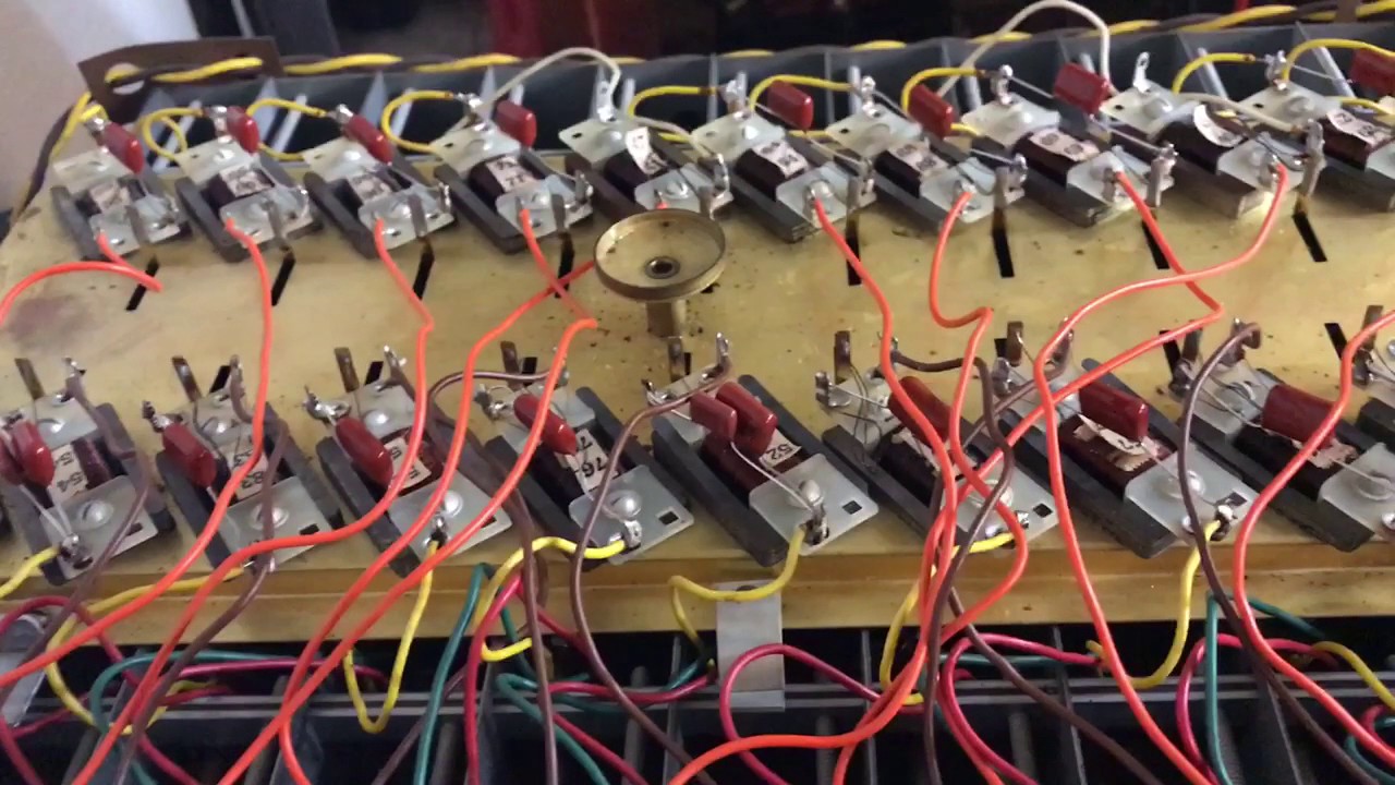 Hammond tone wheel generator refurb