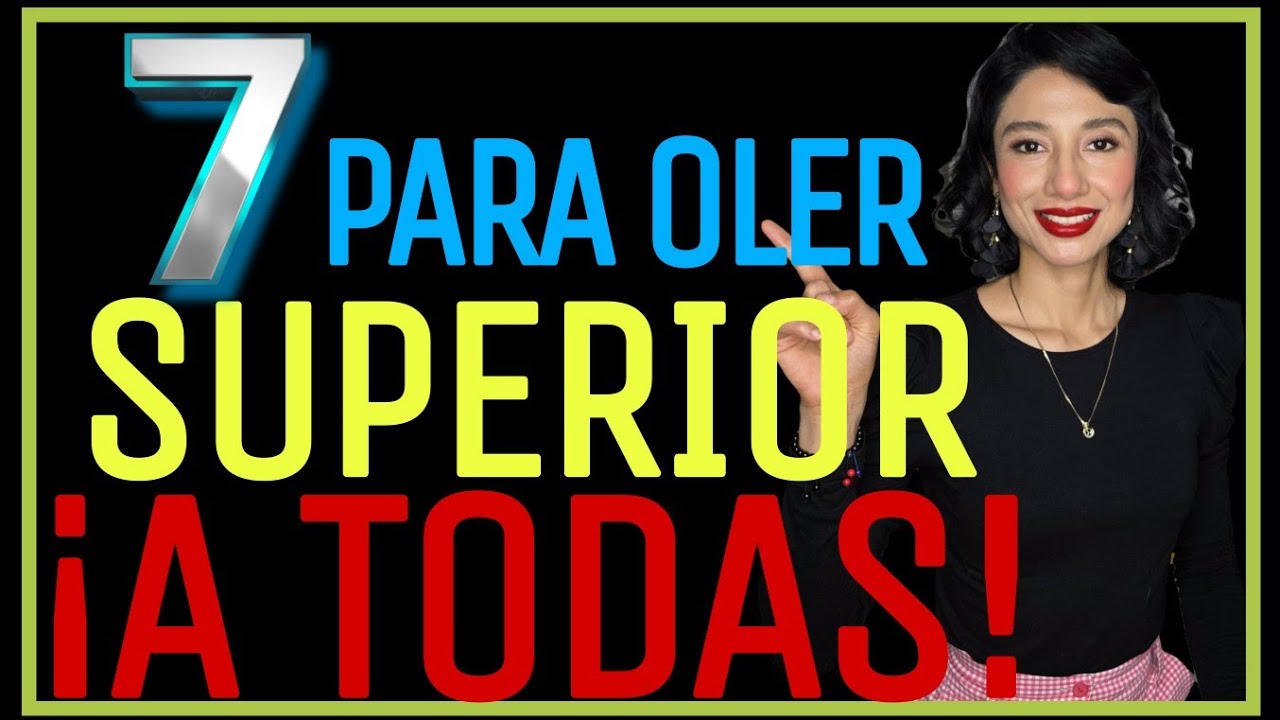 ✅️7 PERFUMES PARA OLER SUPERIOR A TODAS‼️
