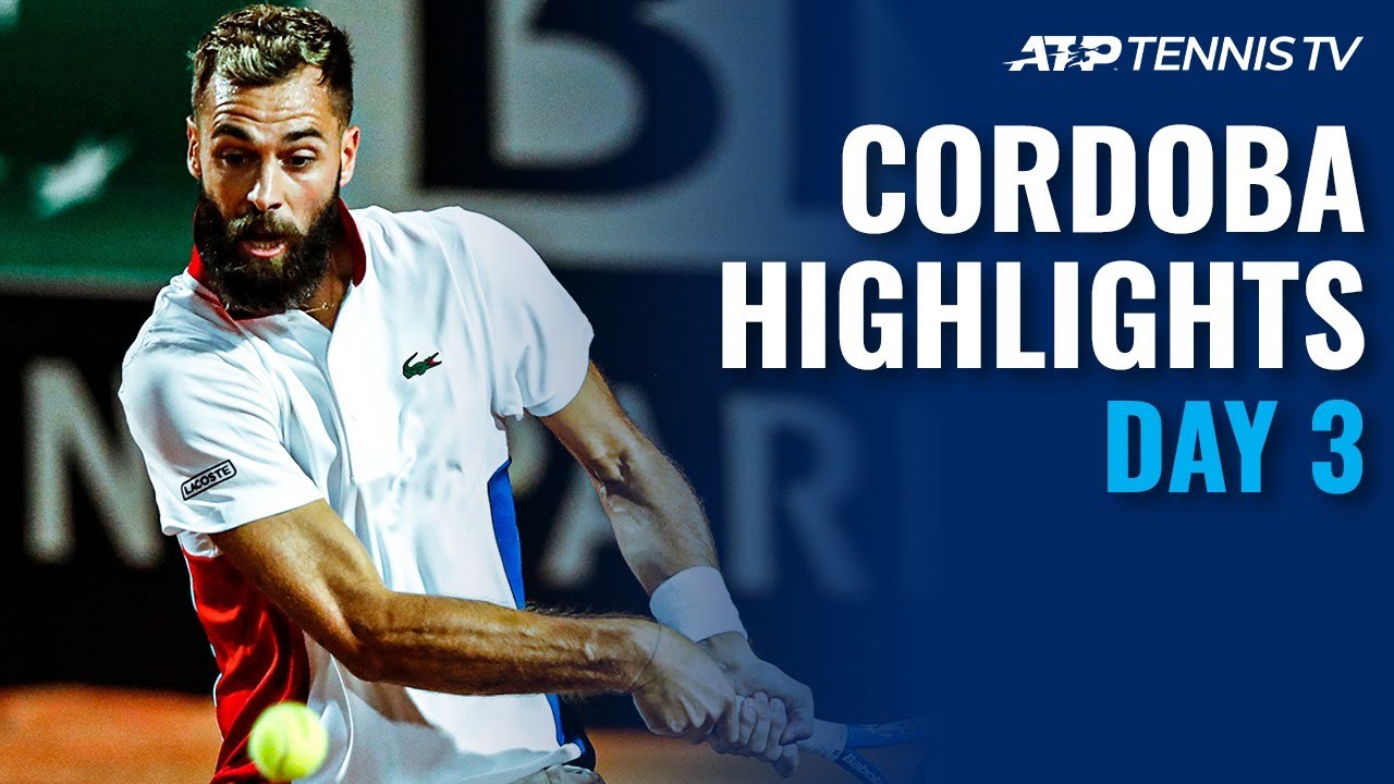 Paire Begins Campaign; Coria Battles Cerundolo | Cordoba Open 2021 Highlights Day 3
