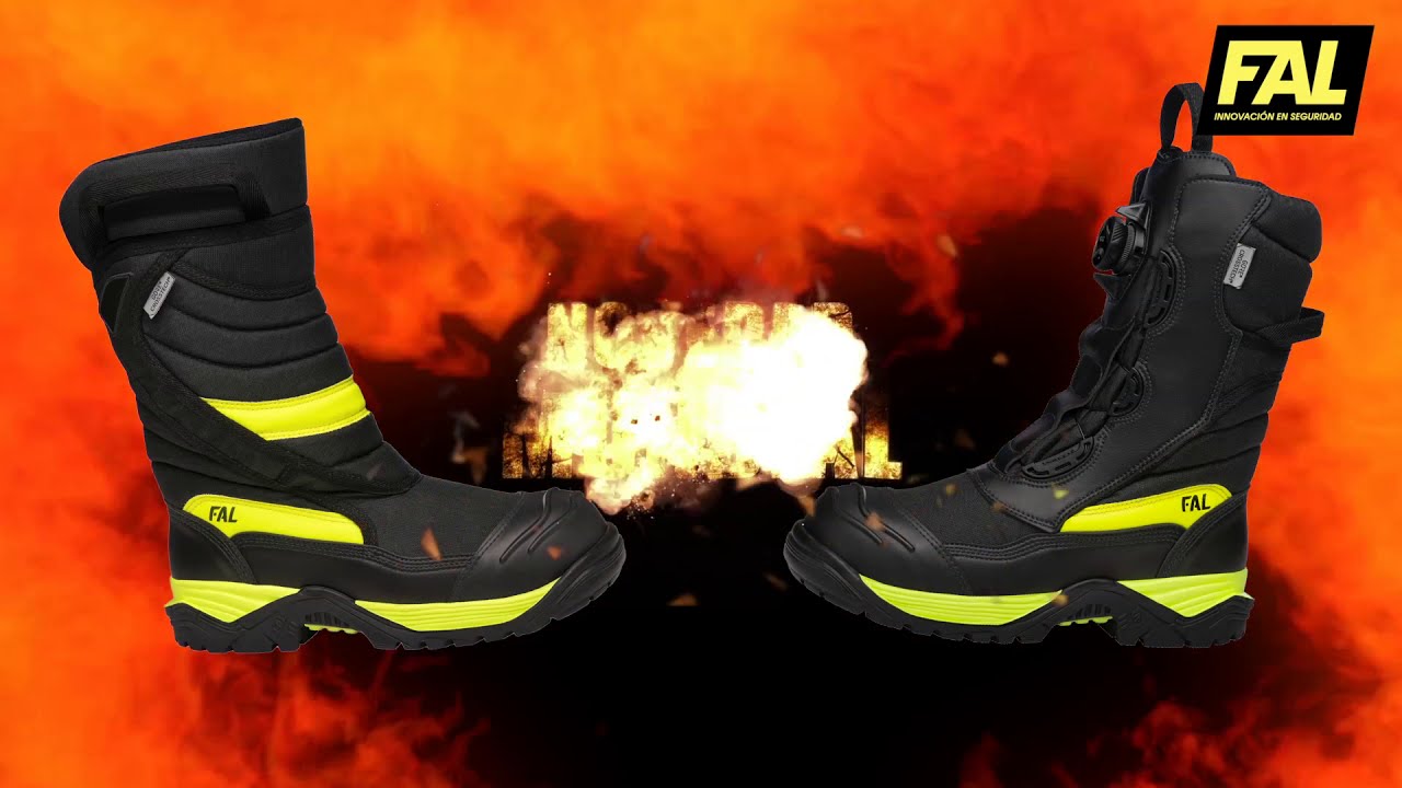 ¡EXCLUSIVA MUNDIAL: Botas de bomberos completamente textiles!