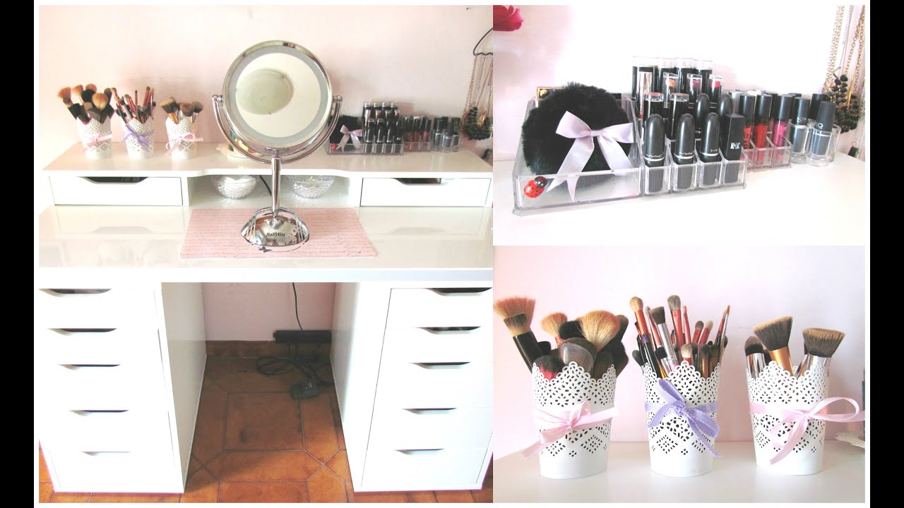La mia POSTAZIONE MAKE-UP | My vanity table ❤