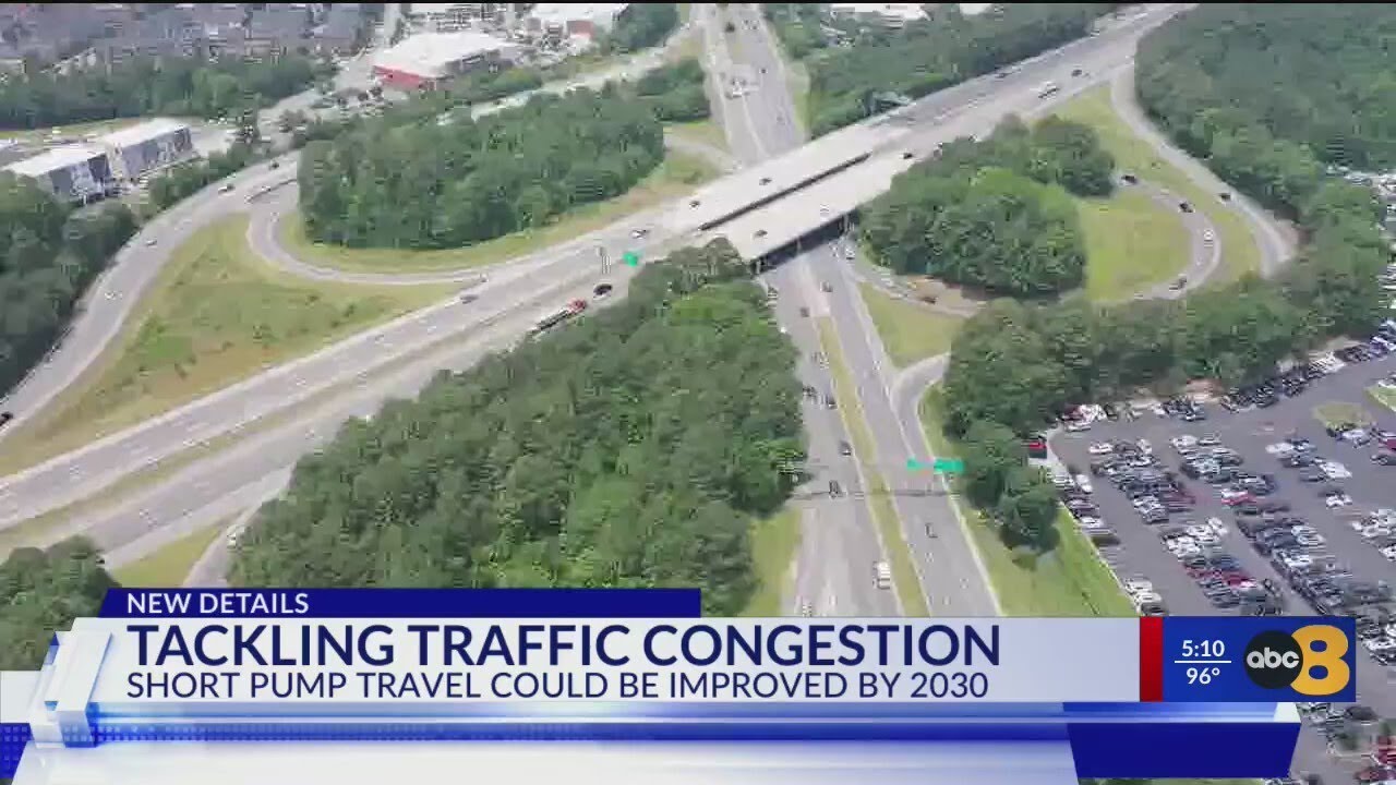 Traffic congestion in Short Pump could be improved by 2030