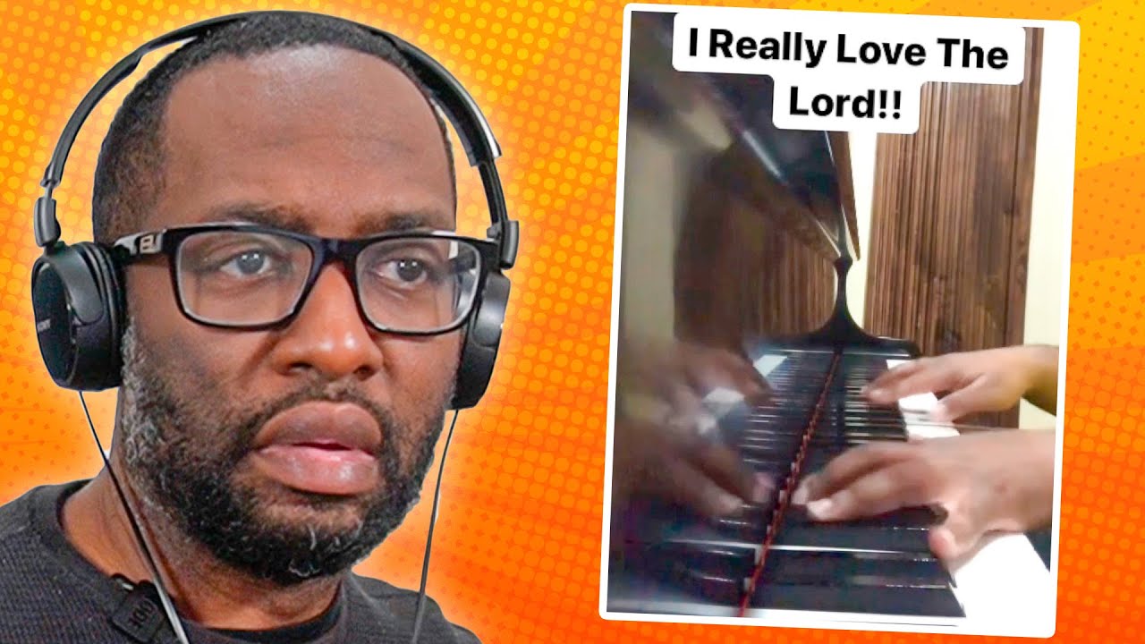 Watch Quennel Gaskins play I really Love the Lord | Dope Chords! REACTION REACTION