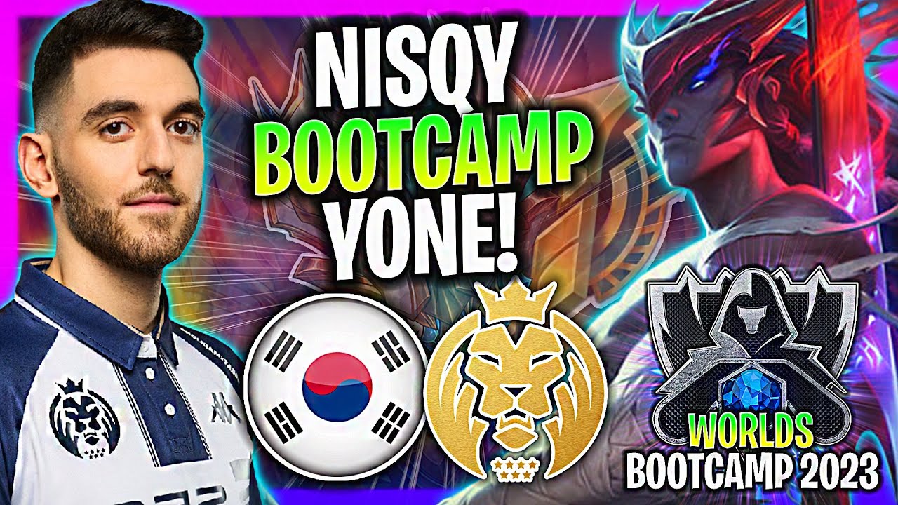 NISQY IS A GOD WITH YONE IN KOREA SOLOQ! | MAD Nisqy Plays Yone Mid Worlds Bootcamp 2023!