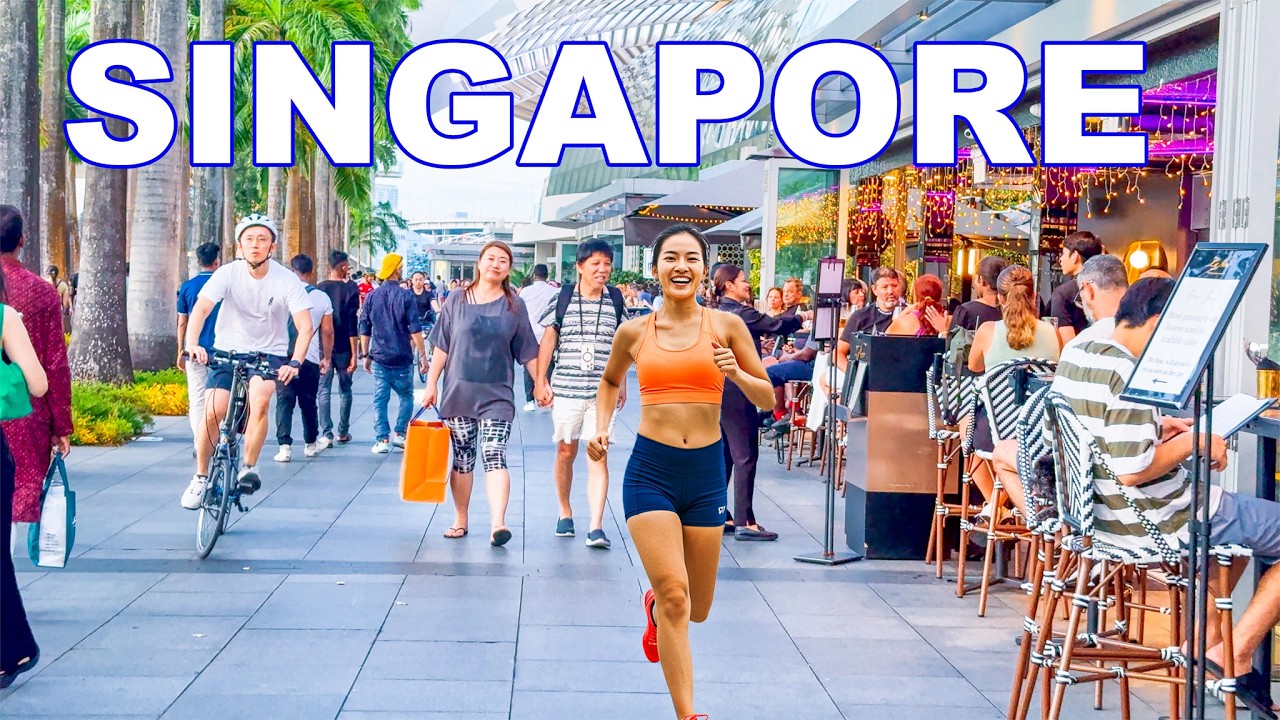🇸🇬 Singapore City Tour 2025 | Clean and Green City with Beautiful Streets👋😍👍