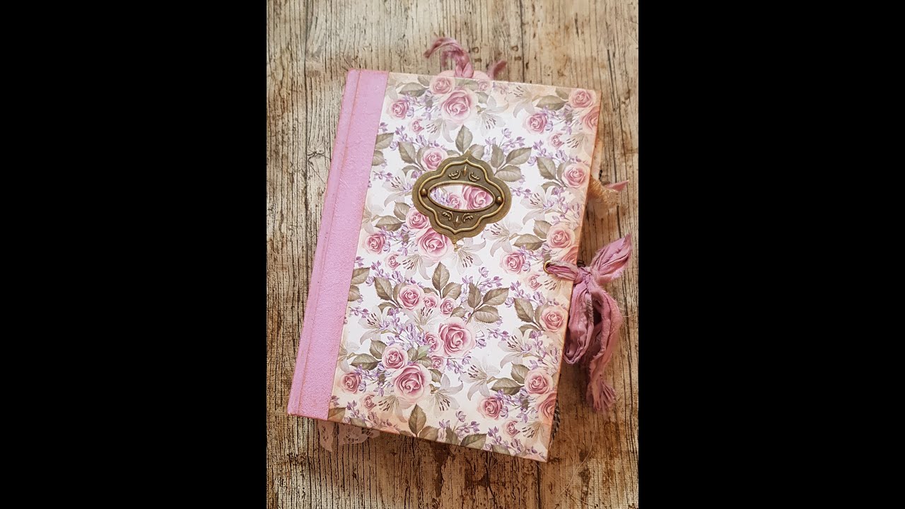 Junk Journal "Roses & More" flip through - Deutsch