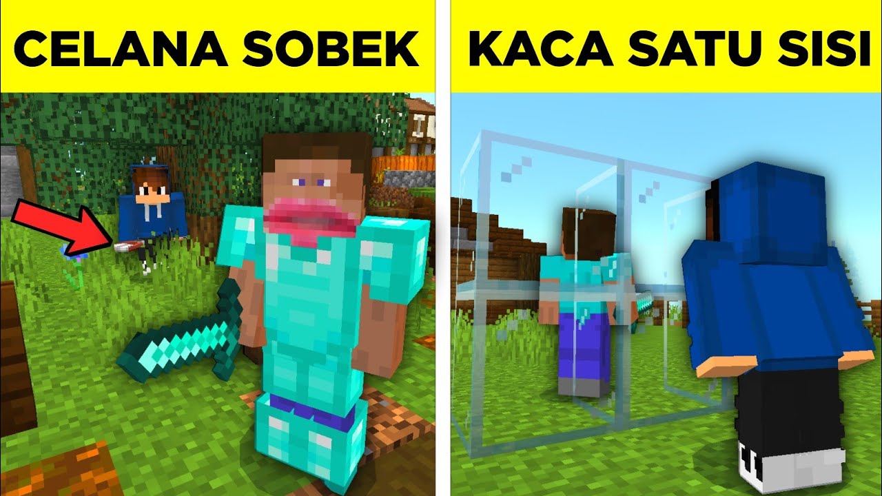 46 Cara PRANK Teman Kalian Di Minecraft