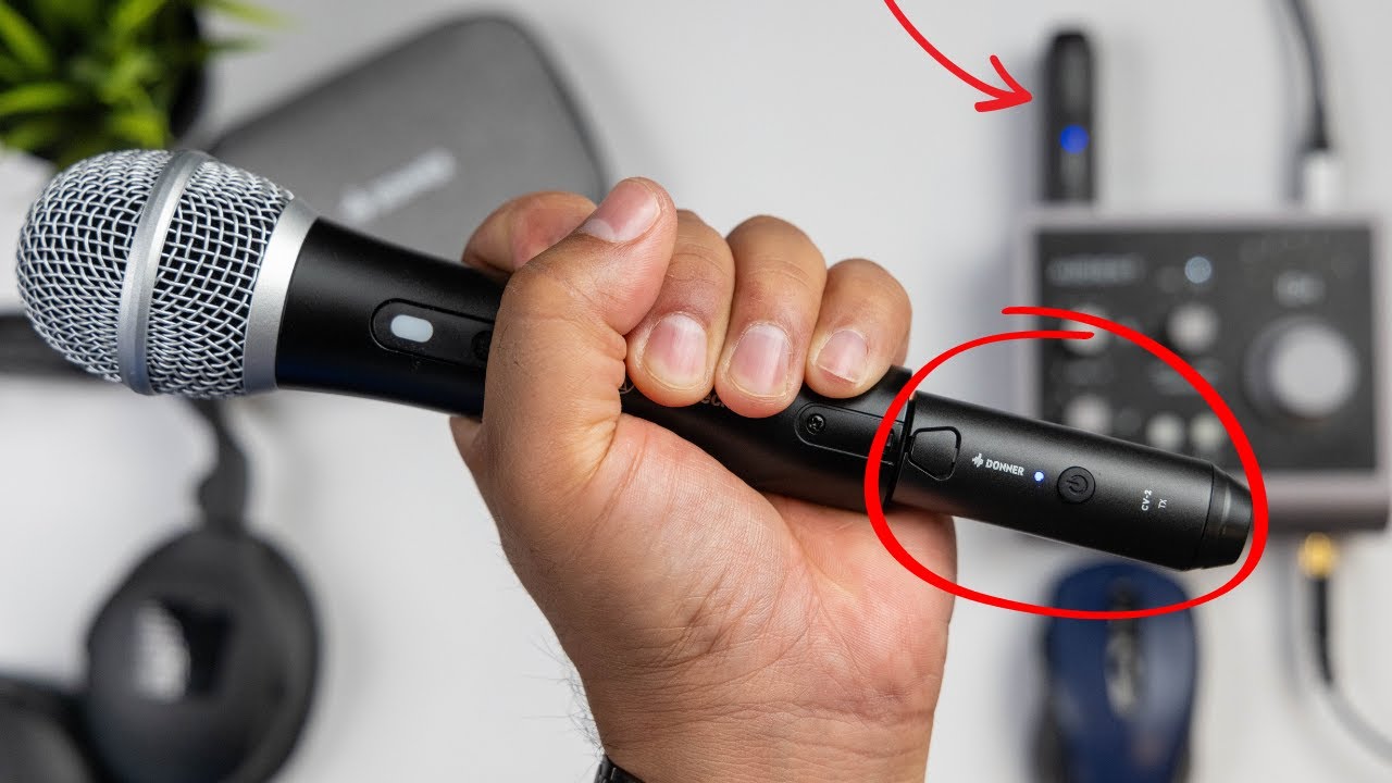WIRELESS XLR ADAPTER Microphone System | Donner CV-2