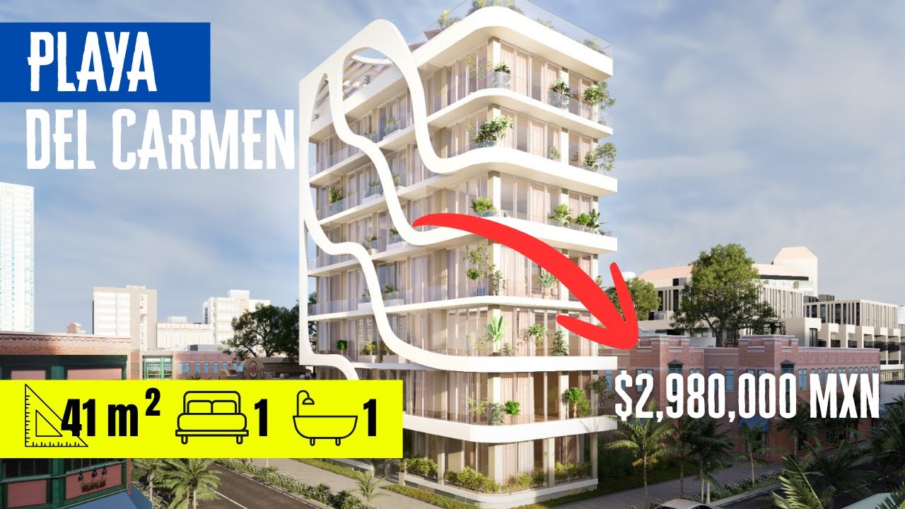 Presentacion de Departamentos en Playa del Carmen desde $2,900,000 pesos