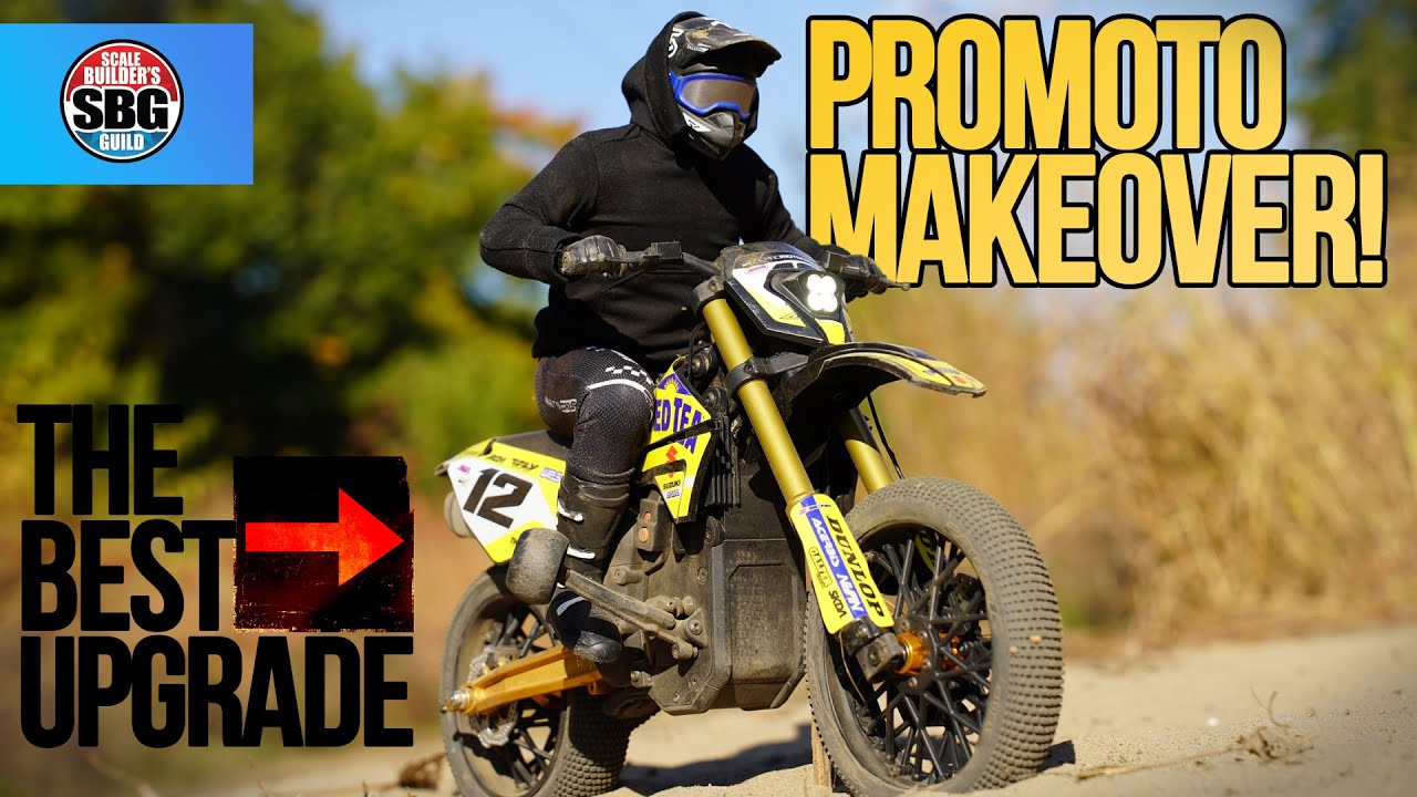 The BEST UPGRADE for the Losi Promoto MX - FULL Makeover!