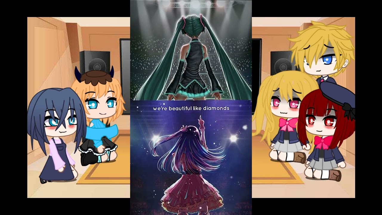 Oshi no ko React to F!y/n as Hatsuke Miku//No Part 2!!//English🇺🇸//So Enjoyy!!♡✿//Read Desk!!//~♡