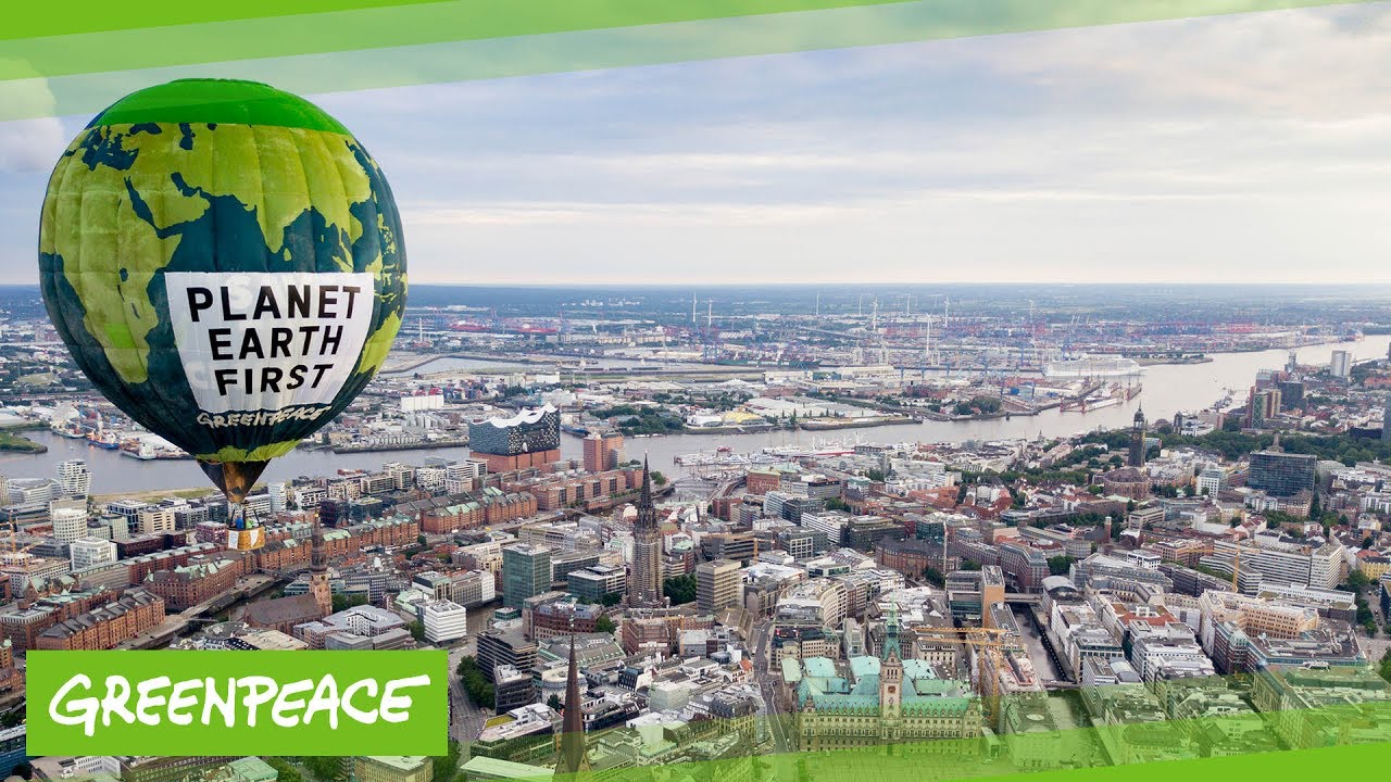 Kreativer Protest zum G20-Gipfel in Hamburg
