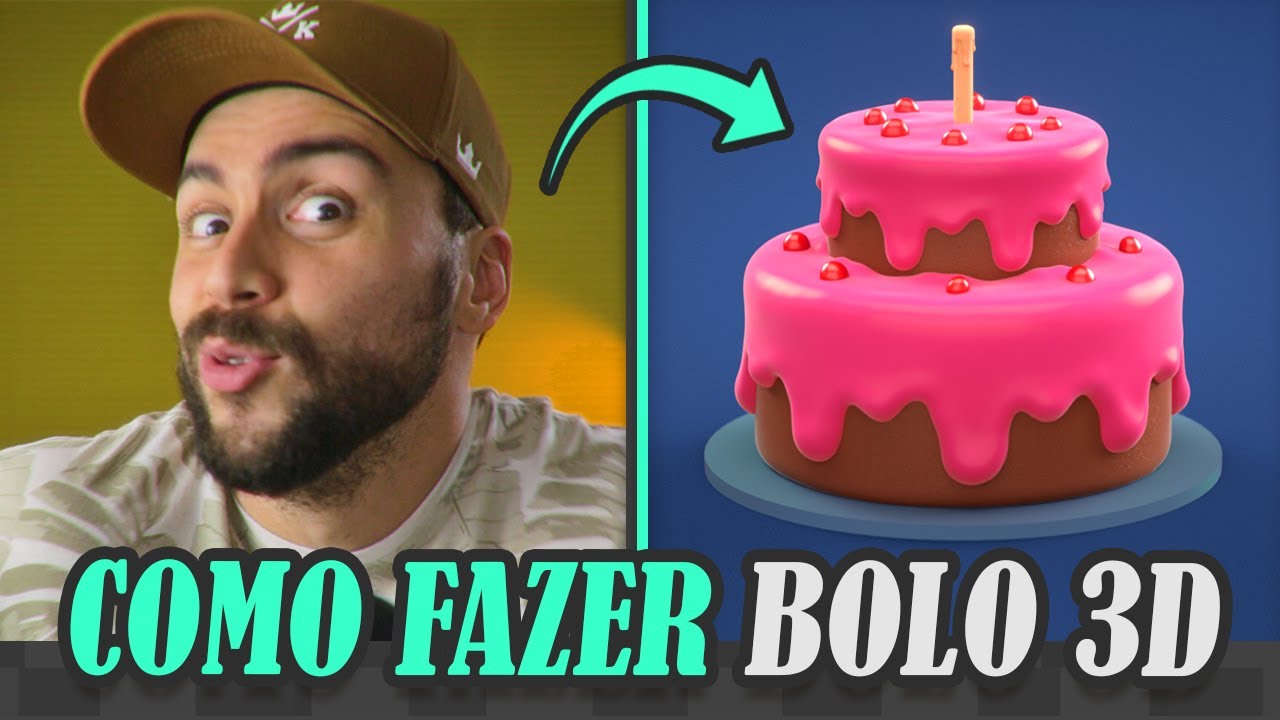 Como MODELAR um BOLO 3D | Tutorial Zbrush