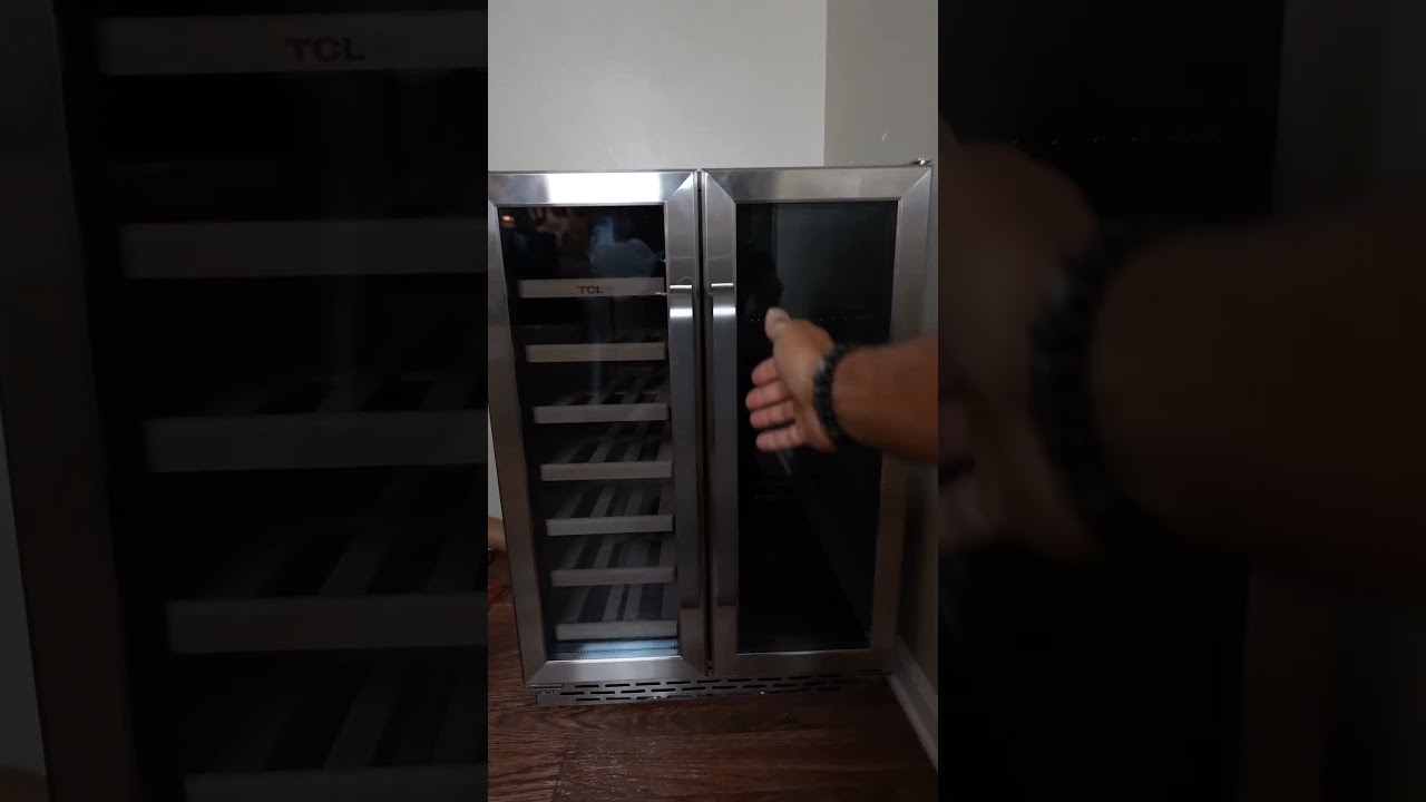 TCL Dual Zone Wine Beverage Cooler