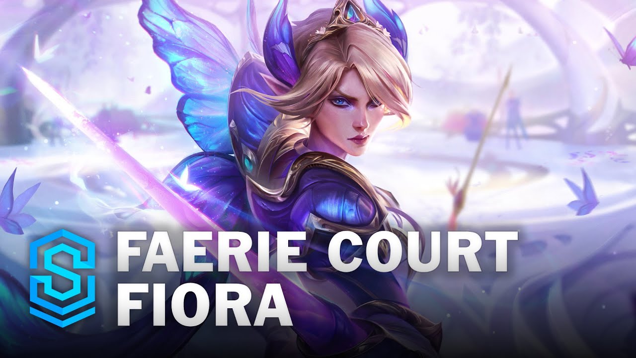 Faerie Court Fiora Skin Spotlight - League of Legends