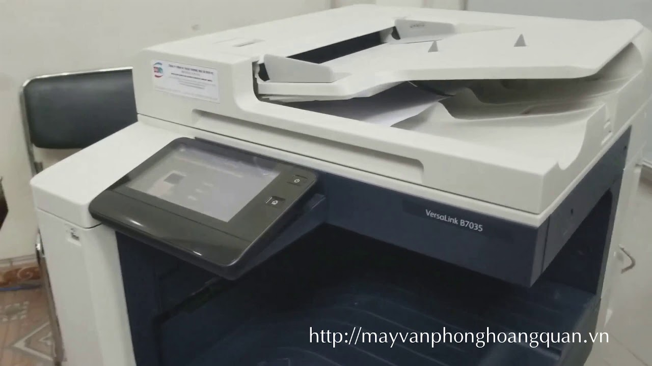 Giới thiệu chức năng máy photocopy Versalink B7025 - 7030 - 7035 Phần 1