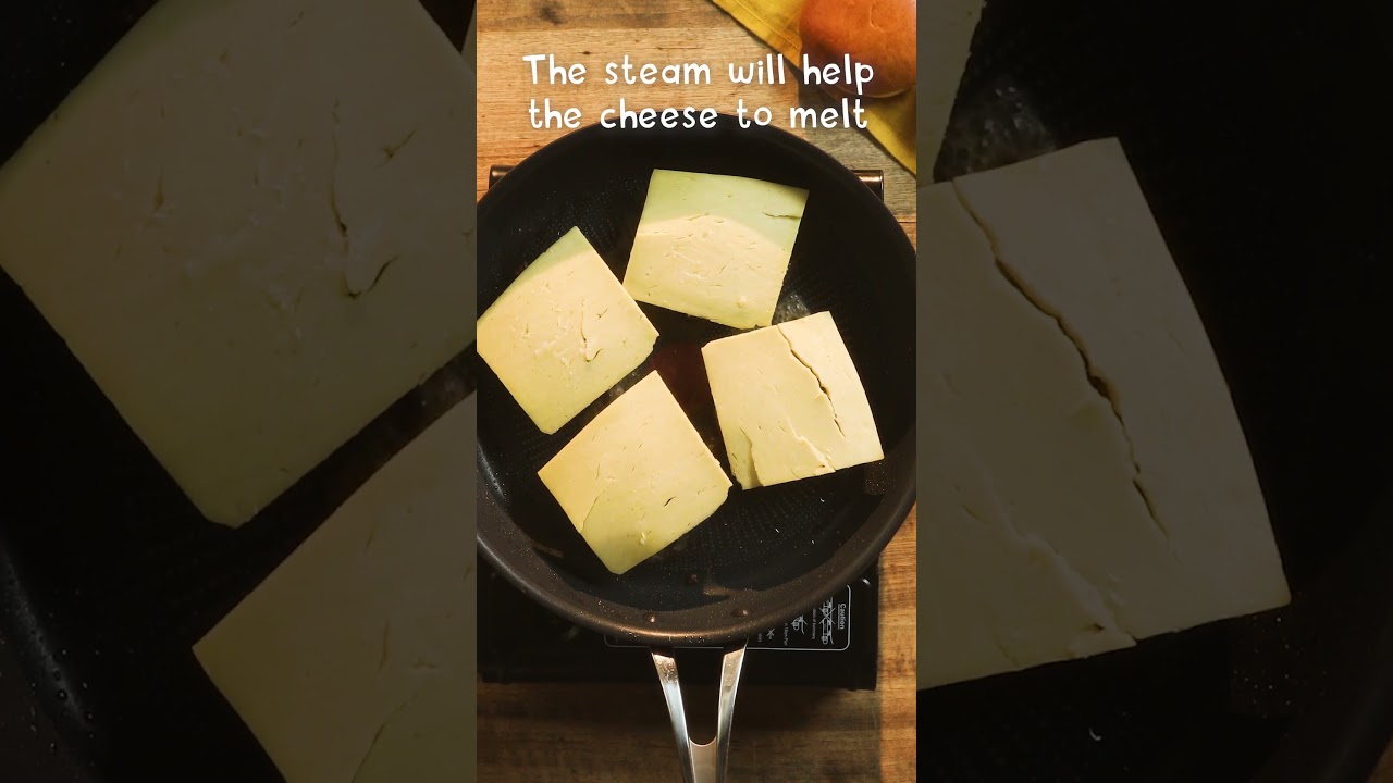 How to Melt the Cheese on Your Burger | Cooking Buddies #shorts
