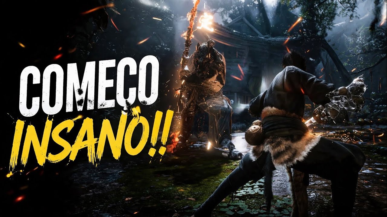 COMEÇO INSANO!! BLACK MYTH : WUKONG - Parte #1 Gamepla Completa em (PT-BR)