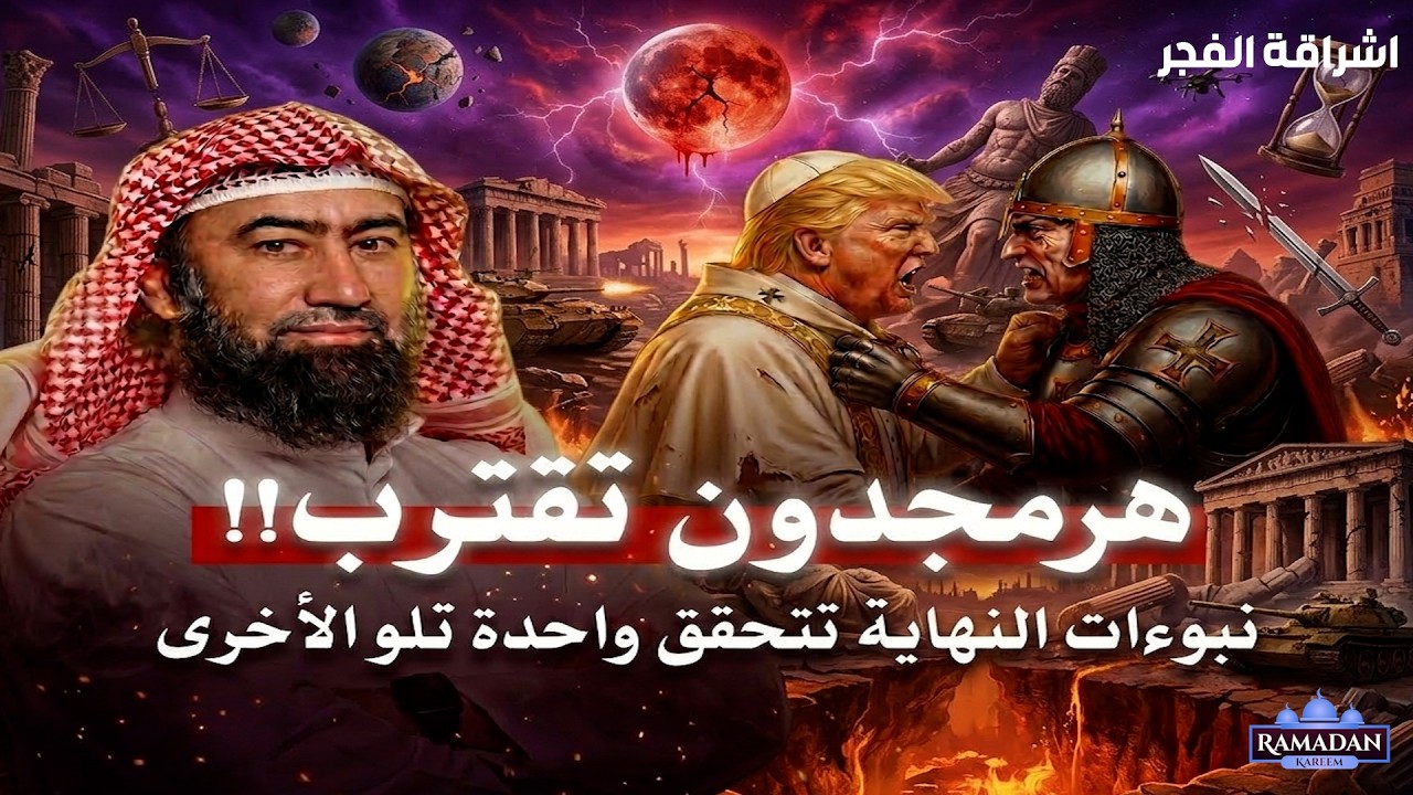 الملحمة الكبرى من سينتصر في هرمجدون؟ تفاصيل مرعبة !! الشيخ نبيل العوضي
