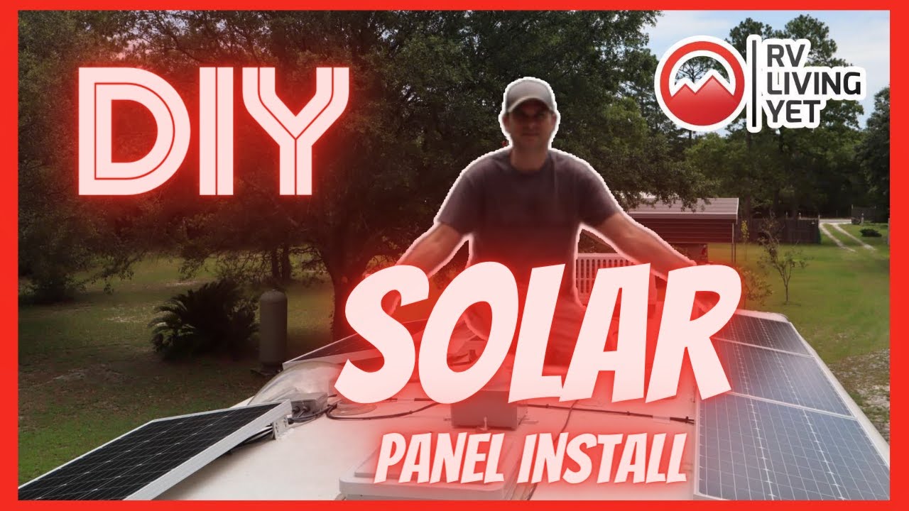 Install Solar Panels On Your RV Roof | Best Solar Panel Brackets To Use On Your RV Solar Series Ep 3