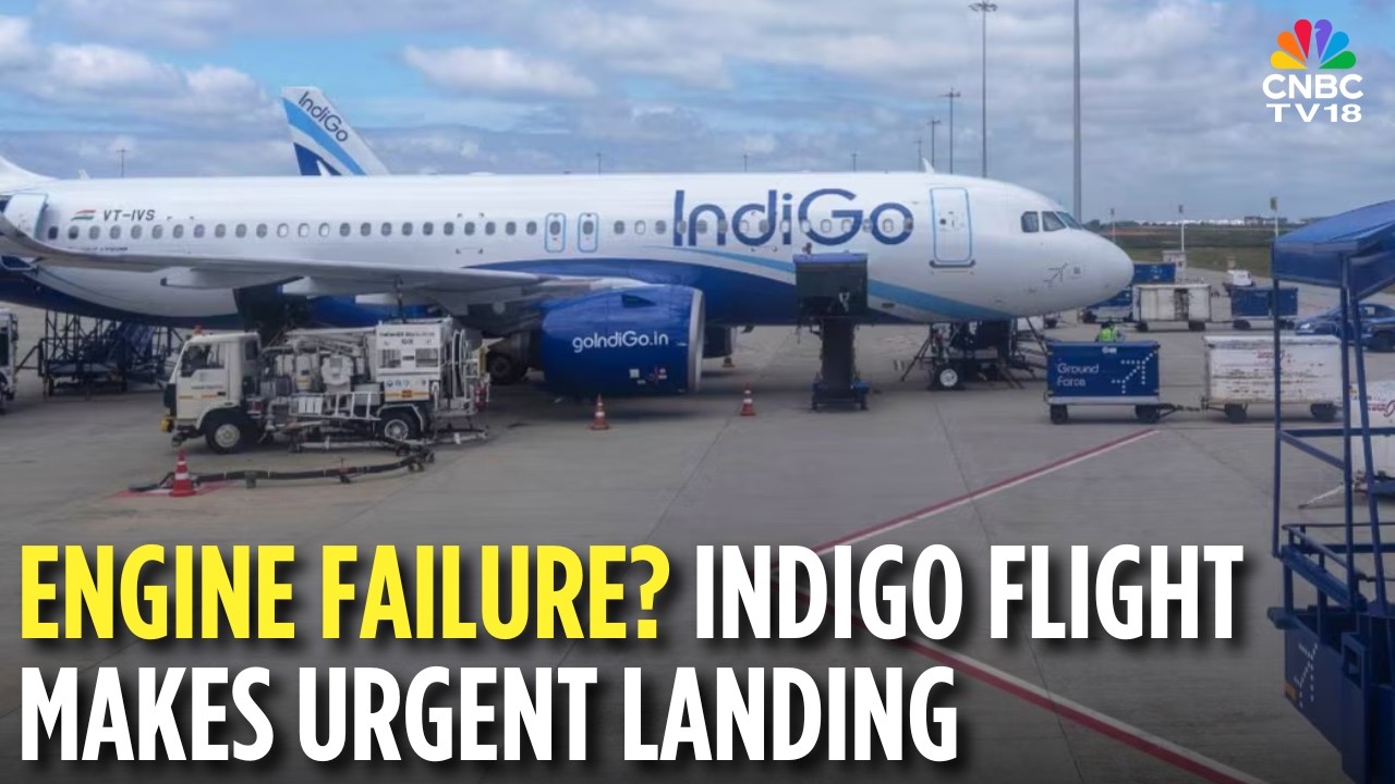 Рейс IndiGo Визаг-Дели совершил экстренную посадку в аэропорту имени Индиры Ганди, предположитель...