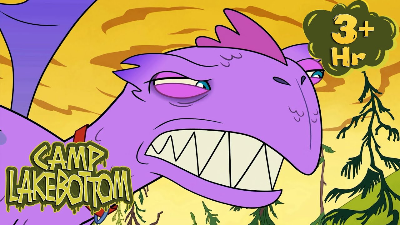 POTTY TRAINING YOUR DRAGON | Scary Animal Cartoon for Kids | Full Episodes | Camp Lakebottom