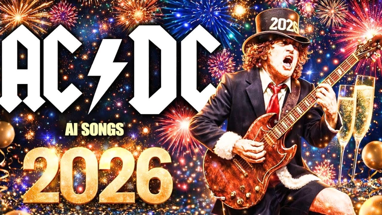 Epic Rock Anthems for the New Year | AC/DC Inspired (AI)
