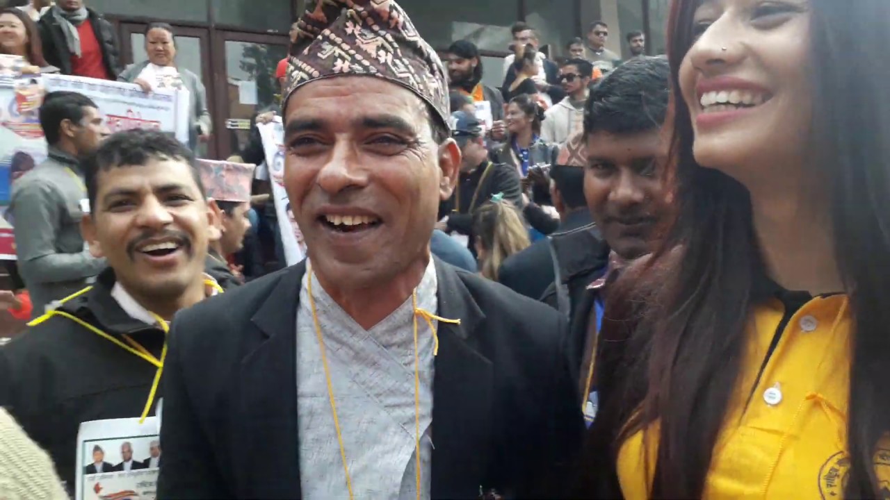 ६० बर्षका बुढाले जिस्काउदै तरुनी shree ram adhikari tulsa gc prem raj adhikari rita karki