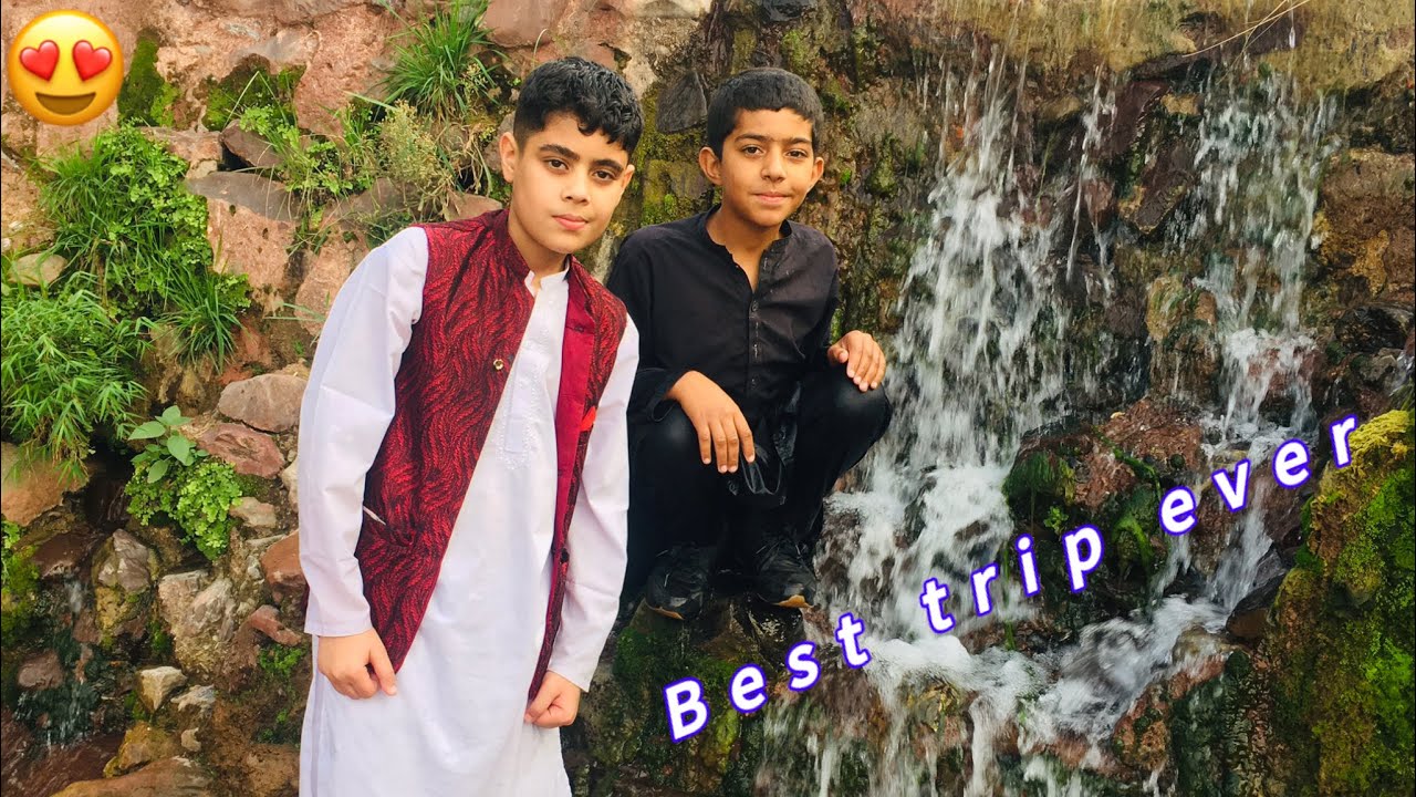 Trip and party on mountains waterfall of my childhood |Best trip ever in my life