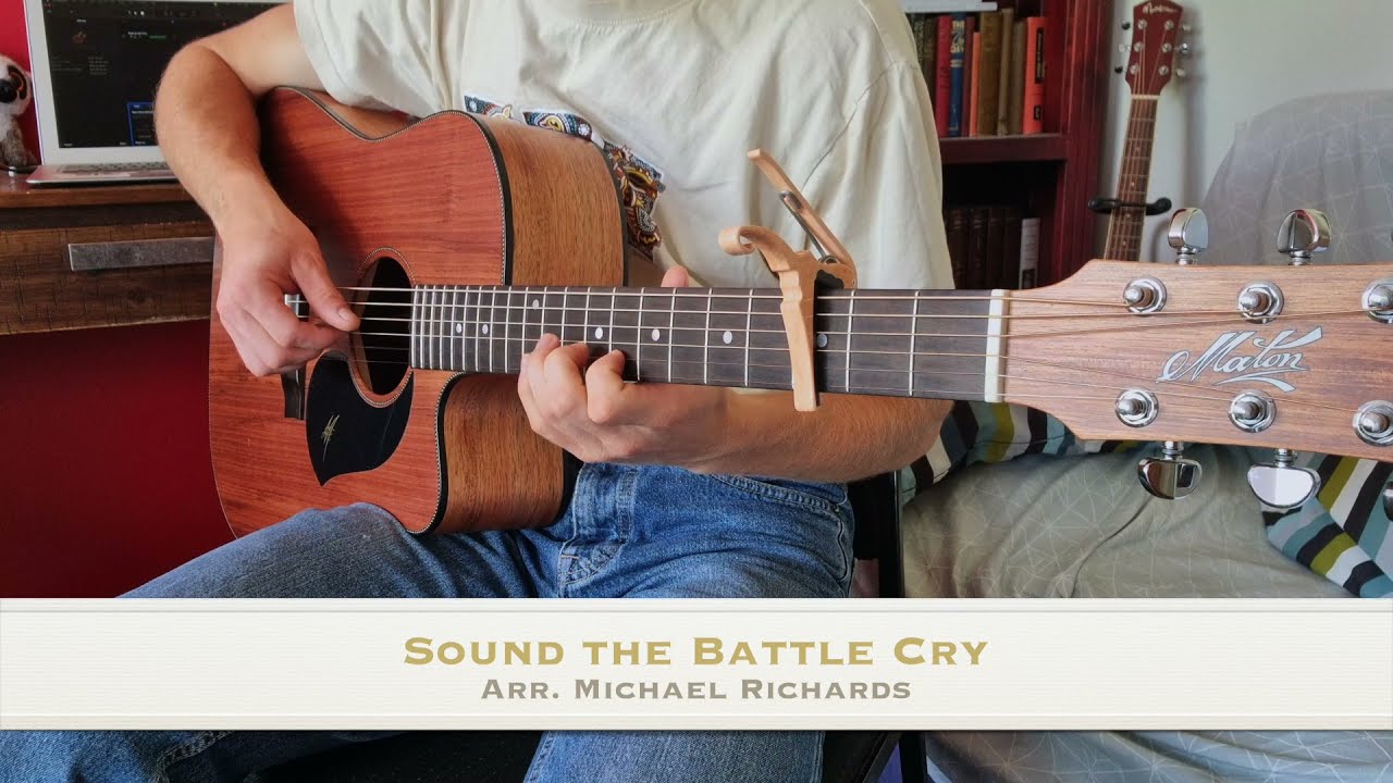 Sound the Battle Cry | TABS | Fingerstyle Guitar to Praise God
