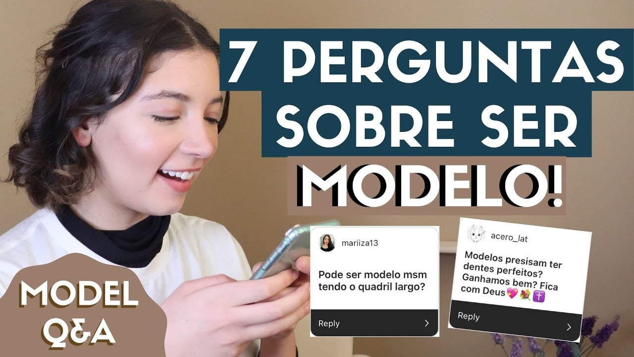 RESPONDENDO PERGUNTAS SOBRE A CARREIRA DE MODELO | Ceci Ven&acirc;ncio