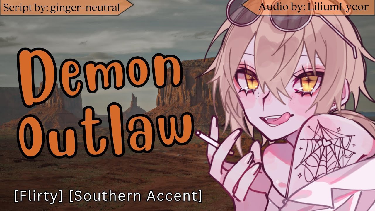 🤠ASMR Demon Outlaw Flirts with You🥃 [ASMR Roleplay] [F4A]