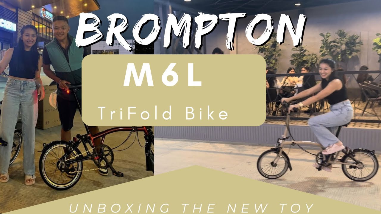 Surprise!  Unboxing an M6L Brompton. She Had No Idea.