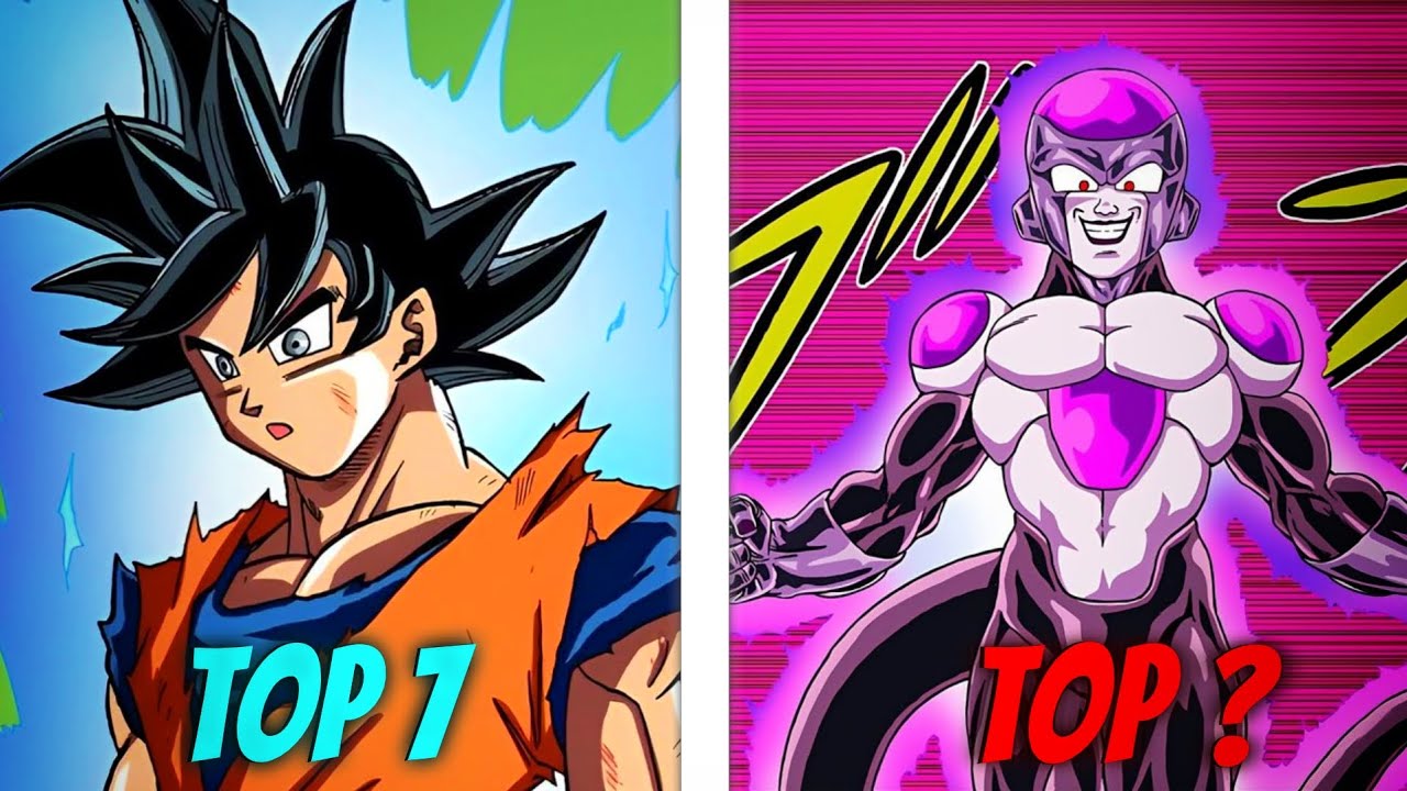 TOP 7 personajes más FUERTES de Dragon ball super | KAIROSXZ 